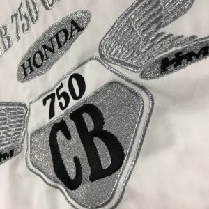 CB 750 CLUB 様　G2オリジナルスイングトップ＆ラメ刺繍