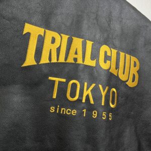 TRIAL CLUB TOKYO since1955様　革ベスト直刺繡