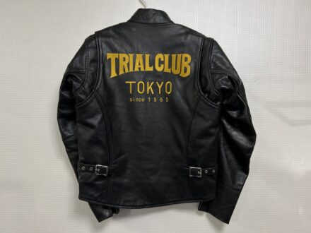 TRIAL CLUB TOKYO since1955様　革ジャン直刺繡