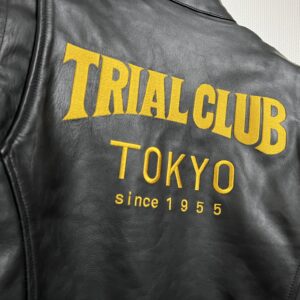 TRIAL CLUB TOKYO since1955様　革ジャン直刺繡