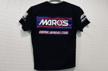 CENTRAL JAPAN ALL STARS MARO’S様　Tシャツワッペン刺繍