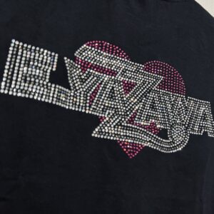 YAZAWA WILD HEART NAGOYA Supporter’s Club様　Tシャツ　ラインストーン加工