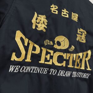 名古屋　倭寇　SPECTER　寿辺苦絶悪様　スイングトップ刺繍加工