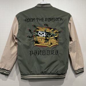 ROOM THE RANSACK PANDORA 9434 スタジアムブルゾン持ち込み　刺繍加工