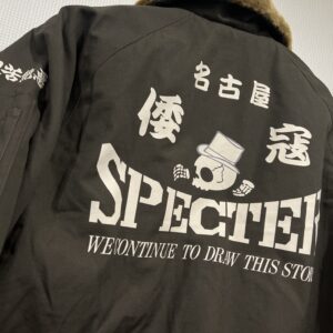 名古屋　倭寇　SPECTER様　ドカジャン持ち込み　プリント加工