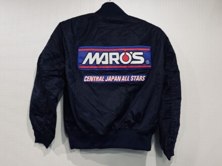 MARO’S CENTRAL JAPAN ALL STARS様　MA-1持ち込み刺繍加工