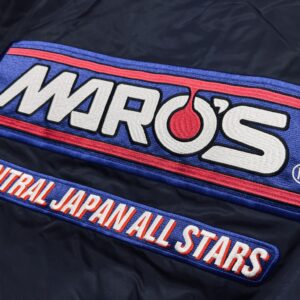 MARO’S CENTRAL JAPAN ALL STARS様　MA-1持ち込み刺繍加工